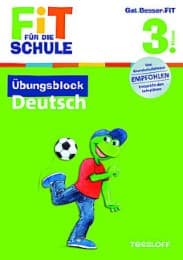 Cover von Übungsblock Deutsch 3.Klasse