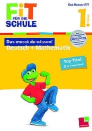 Cover von Das musst du wissen! Deutsch + Mathematik 1. Klasse