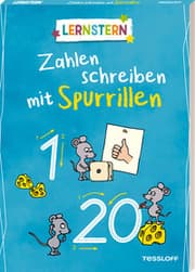 Cover von Zahlen schreiben mit Spurrillen
