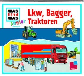 Cover von Lkw, Bagger, Traktoren