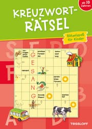 Cover von Kreuzworträtsel ab 10 Jahren (Rot)