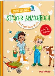 Cover von Mein kleines Sticker-Anziehbuch. Auf dem Bauernhof