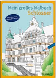 Cover von Mein großes Malbuch. Schlösser