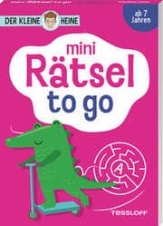 Cover von Der kleine Heine. Mini Rätsel to go. Ab 7 Jahren