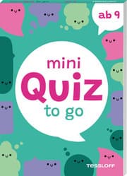 Cover von Mini Quiz to go. Ab 9