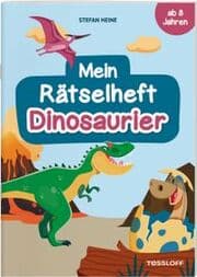 Cover von Mein Rätselheft Dinosaurier. Ab 8 Jahren