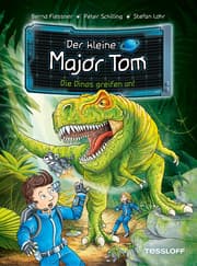 Cover von Der kleine Major Tom. Band 19. Die Dinos greifen an!