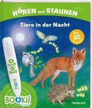 Cover von BOOKii® Hören und Staunen Tiere in der Nacht