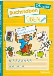 Cover von Buchstaben üben. Schulstart