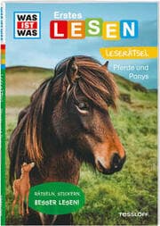 Cover von Erstes Lesen. Leserätsel Pferde und Ponys