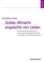 Cover von Gottes Allmacht angesichts von Leiden