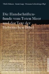 Cover von Die Textfunde vom Toten Meer und der Text der Hebräischen Bibel