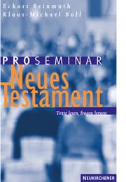 Cover von Proseminar Neues Testament