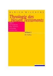 Cover von Theologie des Neuen Testaments II
