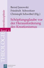Cover von Schöpfungsglaube vor der Herausforderung des Kreationismus
