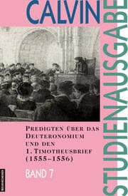 Cover von Calvin Studienausgabe 7