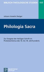Cover von Philologia Sacra