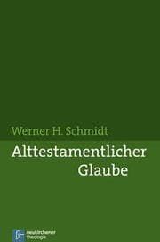 Cover von Alttestamentlicher Glaube
