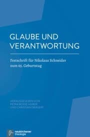 Cover von Glaube und Verantwortung
