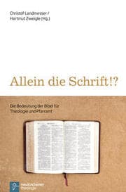 Cover von Allein die Schrift?