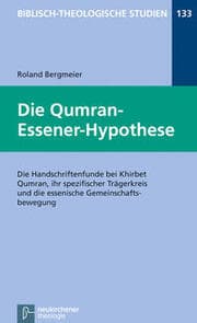 Cover von Die Qumran-Essener-Hypothese