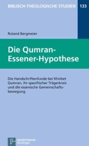 Cover von Die Qumran-Essener-Hypothese