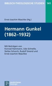 Cover von Hermann Gunkel (1862-1932)