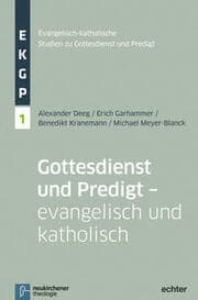 Cover von Gottesdienst und Predigt - evangelisch und katholisch