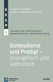 Cover von Gottesdienst und Predigt - evangelisch und katholisch
