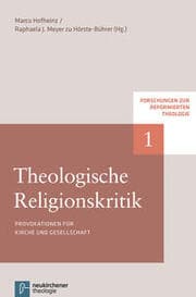 Cover von Theologische Religionskritik