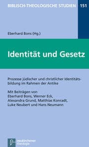 Cover von Identität und Gesetz