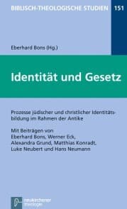 Cover von Identität und Gesetz