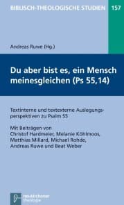 Cover von Du aber bist es, ein Mensch meinesgleichen (Psalm 55,14)