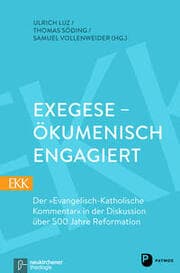 Cover von Exegese - ökumenisch engagiert