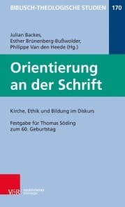Cover von Orientierung an der Schrift