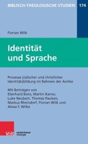 Cover von Identität und Sprache