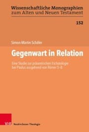 Cover von Gegenwart in Relation