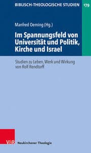 Cover von Im Spannungsfeld von Universität und Politik, Kirche und Israel