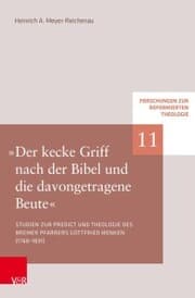 Cover von »Der kecke Griff nach der Bibel und die davongetragene Beute«