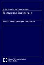 Cover von Frieden und Demokratie