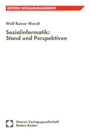 Cover von Sozialinformatik: Stand und Perspektiven