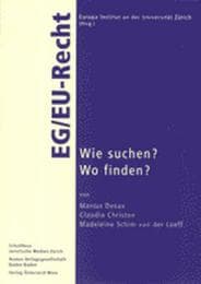 Cover von EG/EU-Recht