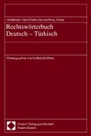 Cover von Rechtswörterbuch Deutsch - Türkisch