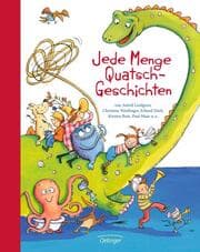 Cover von Jede Menge Quatsch-Geschichten von Astrid Lindgren, Christine Nöstlinger, Erhard Dietl, Kirsten Boie, Paul Maar u a