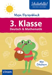 Cover von Mein Ferienblock 3. Klasse: Deutsch & Mathematik