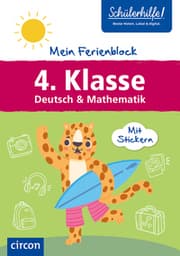 Cover von Mein Ferienblock 4. Klasse: Deutsch & Mathematik