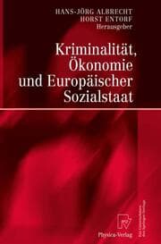 Cover von Kriminalität, Ökonomie und Europäischer Sozialstaat