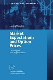 Cover von Market Expectations and Option Prices