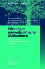 Cover von Wirkungen umweltpolitischer Maßnahmen