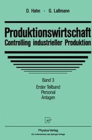Cover von Produktionswirtschaft - Controlling industrieller Produktion